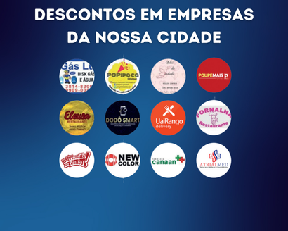 Descontos em empresas da nossa cidade