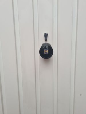 We replace modern garage door locks