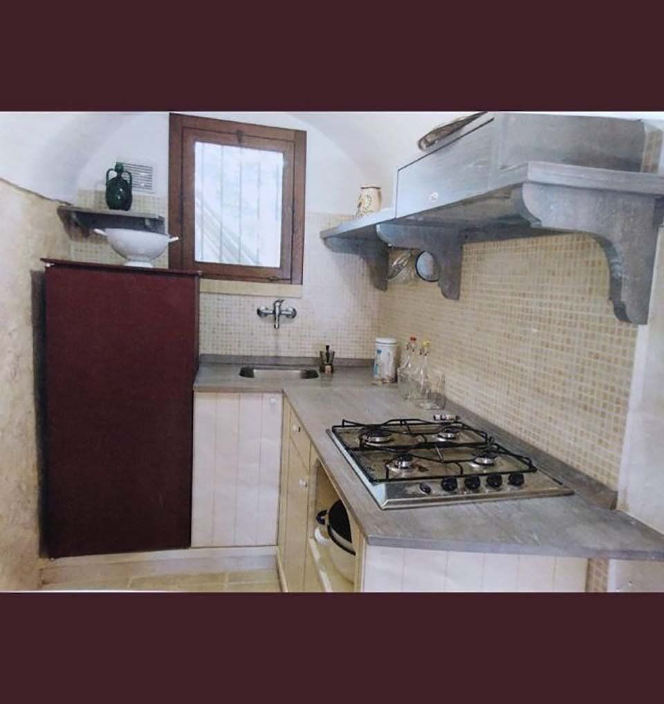 cucina vintage per piccoli spazi