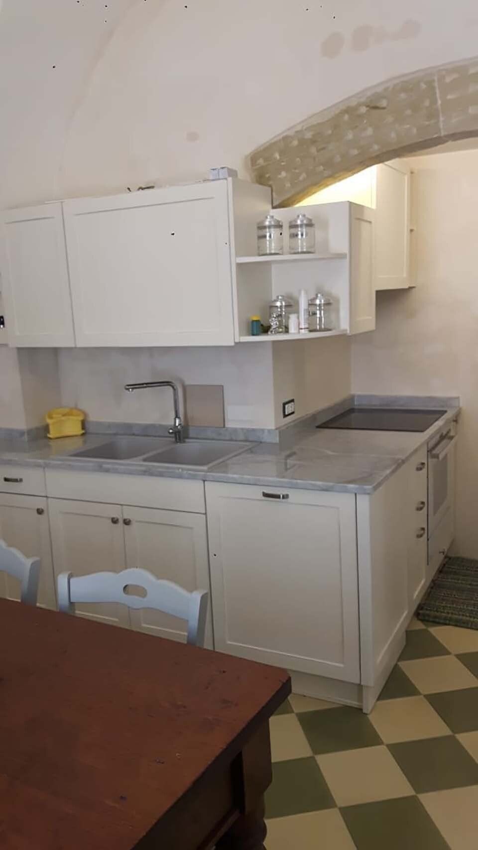 cucina angolare su misura