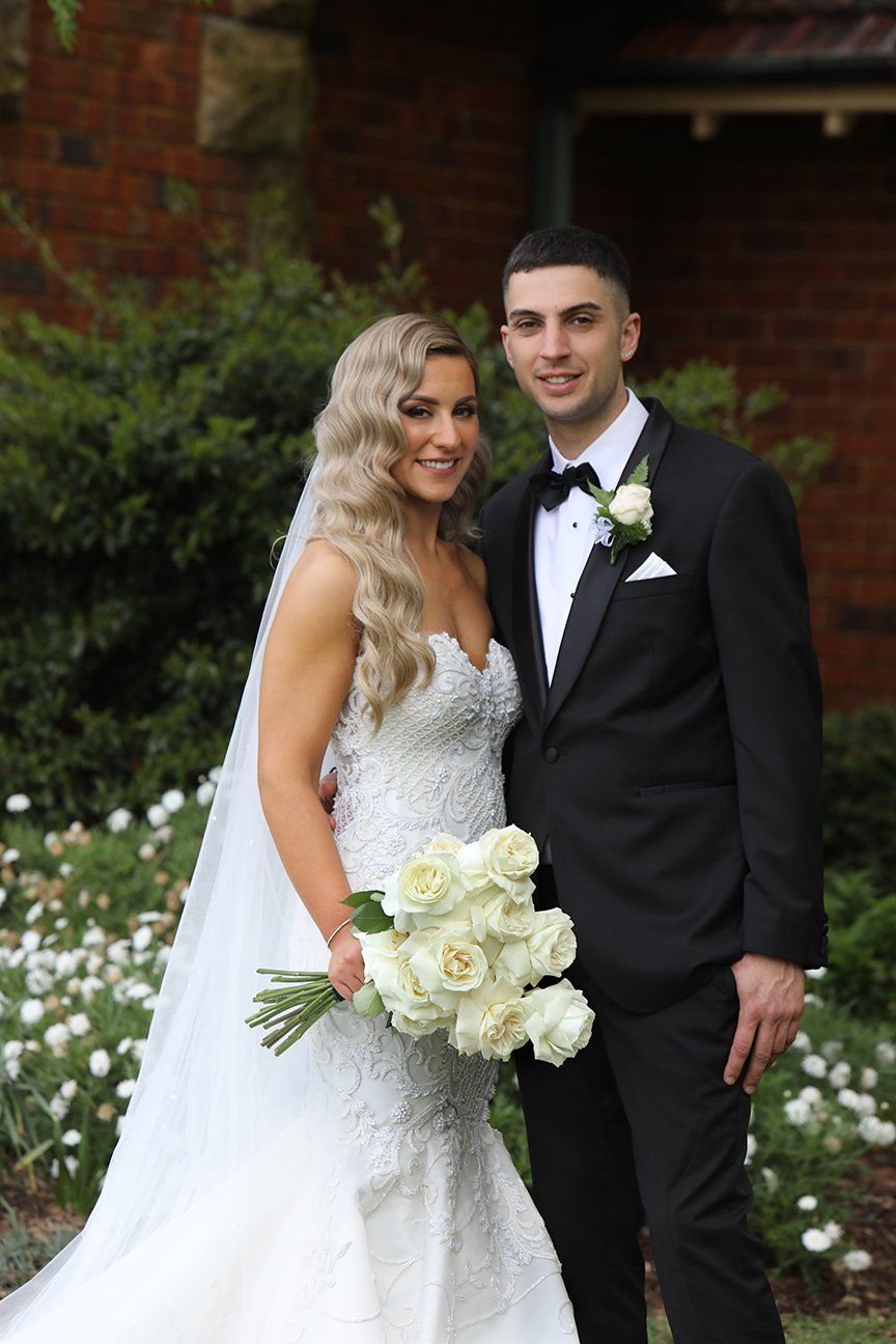 wedding photoshoot of couple