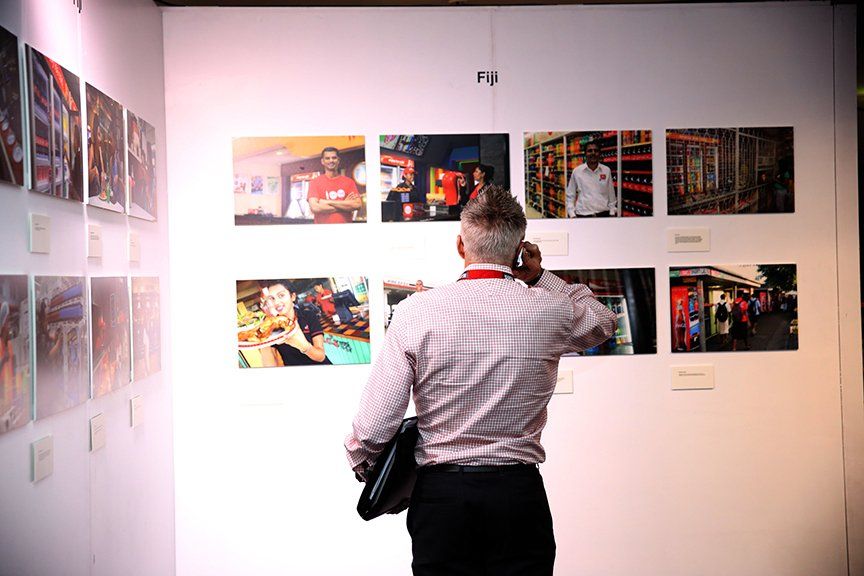 man talking on the phone