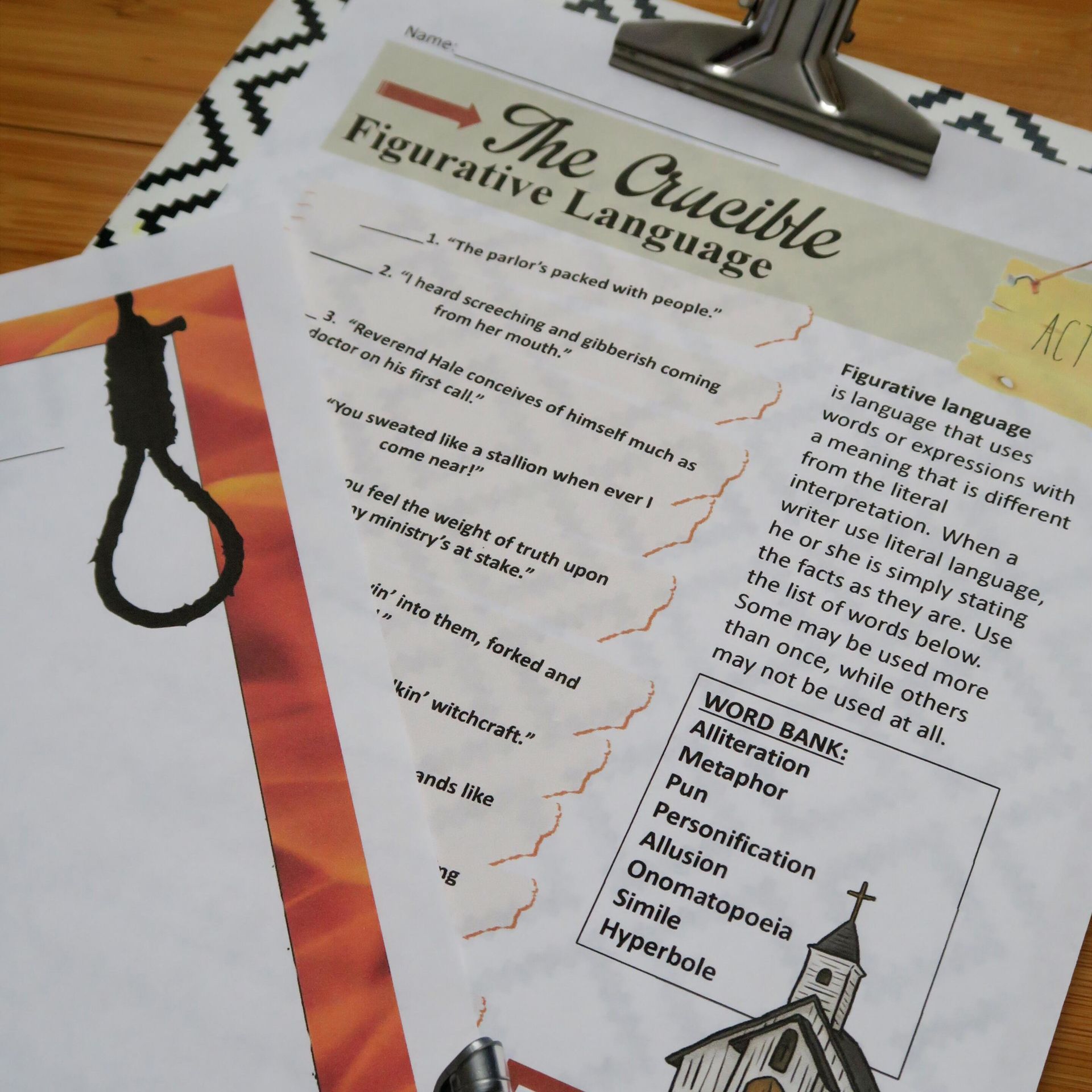 Teaching The Crucible