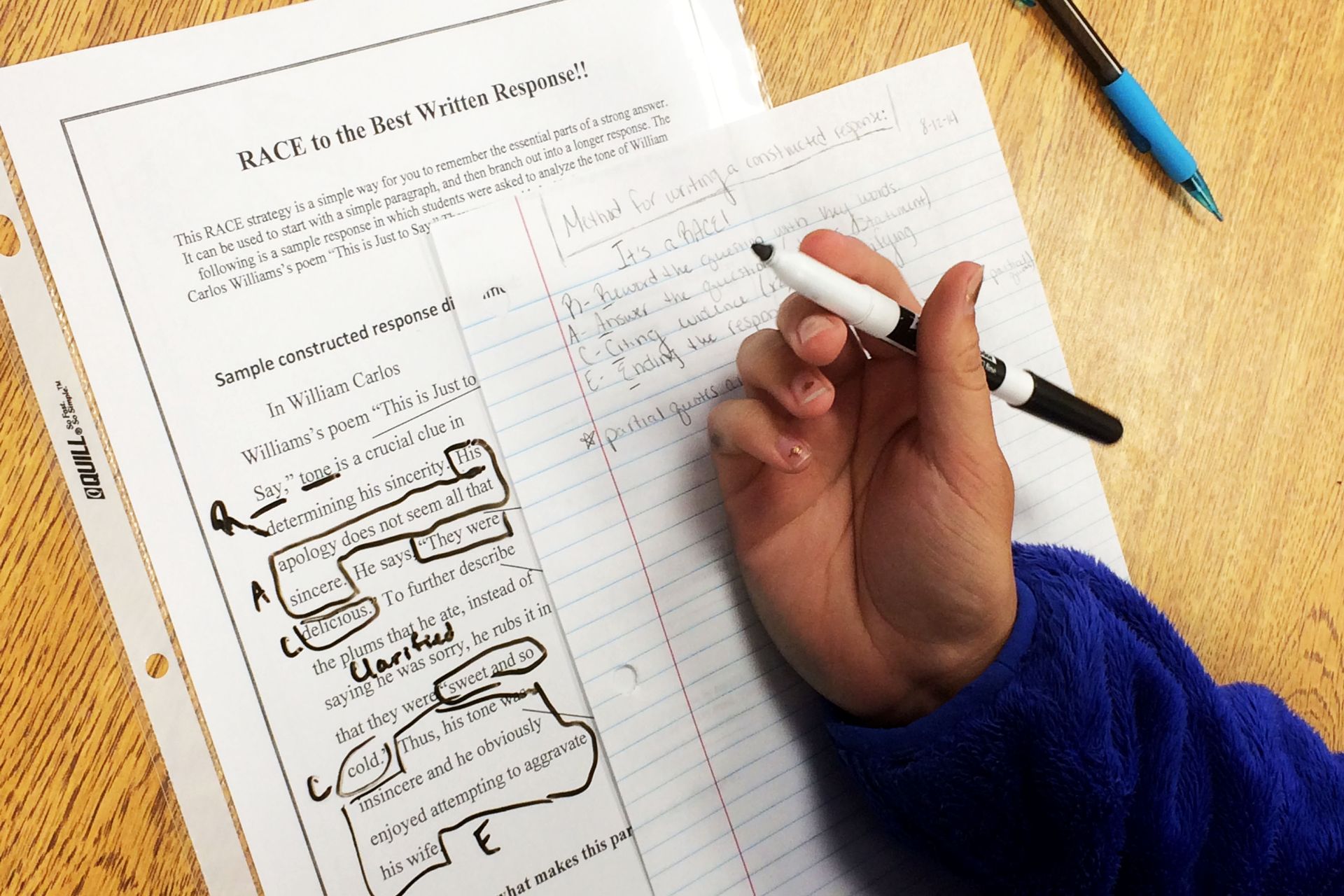 Paragraph of the Week Middle and High School jfaulkner