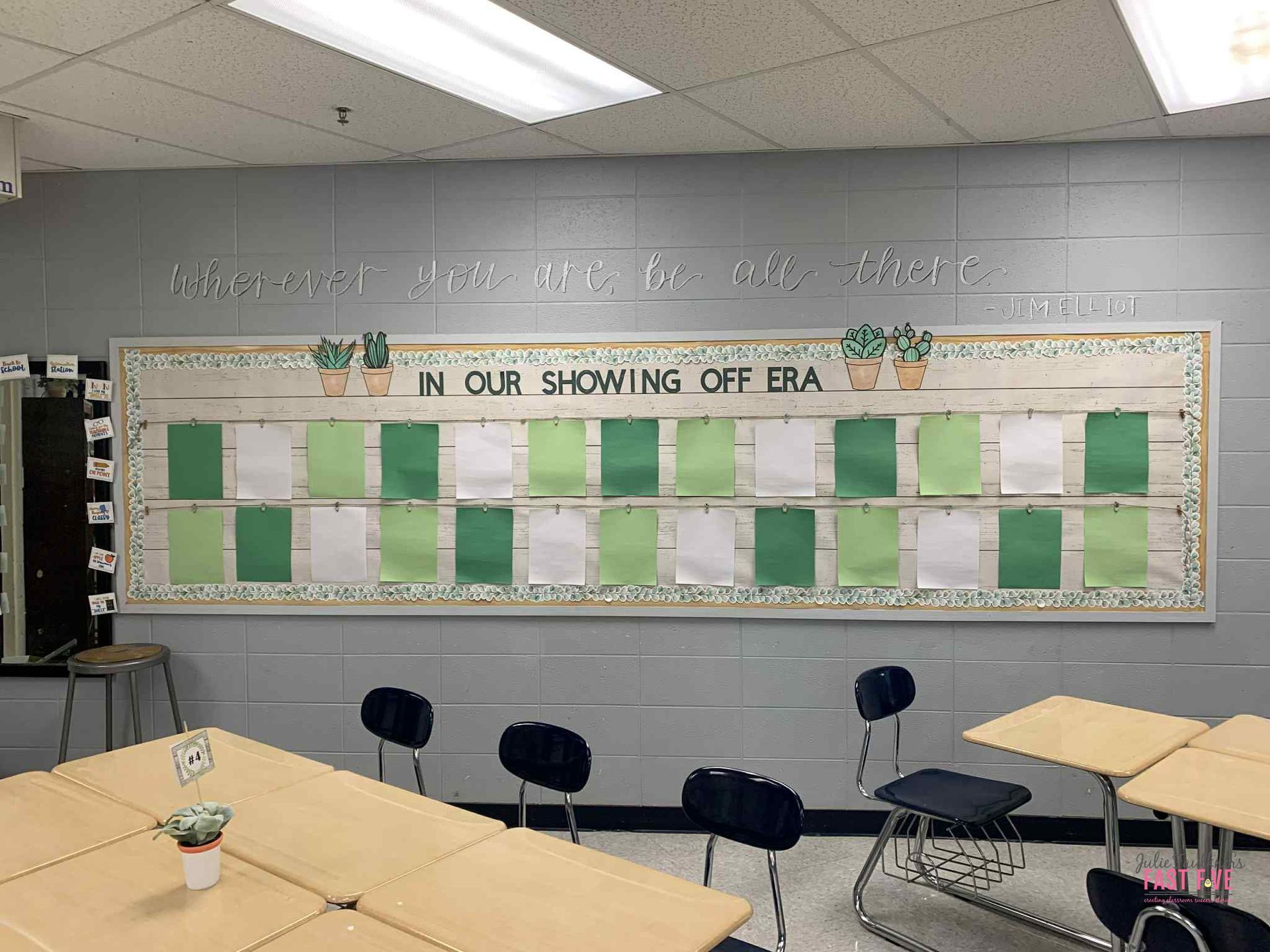 plant theme high school classroom jfaulkner