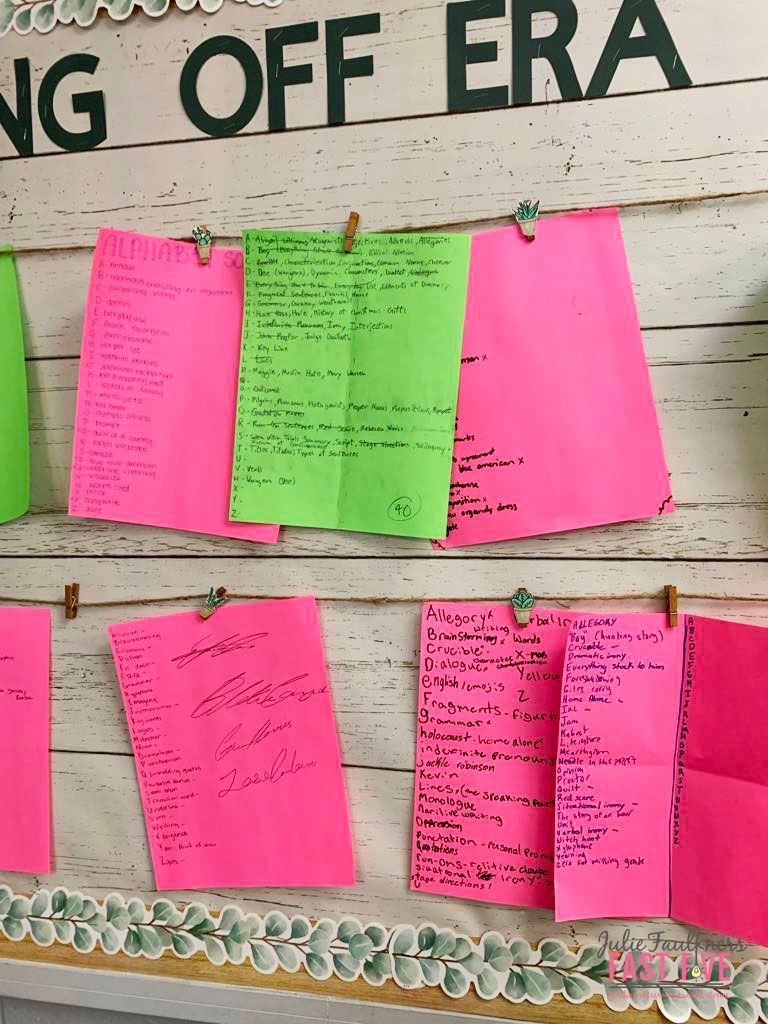 plant theme high school classroom jfaulkner