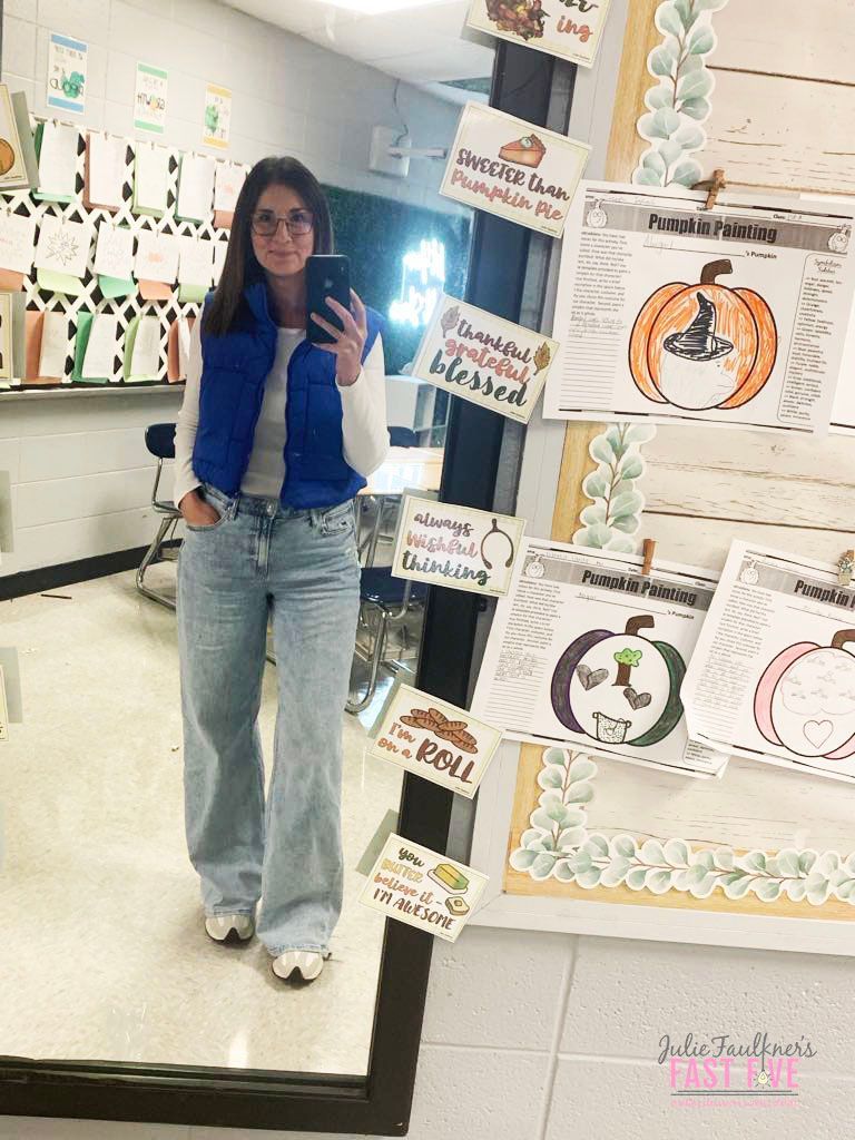 classroom affirmations, mirror decor, high school classroom ideas