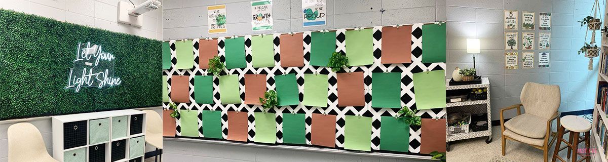 Plant-Themed, Growth Mindset High School Classroom Design Makeover