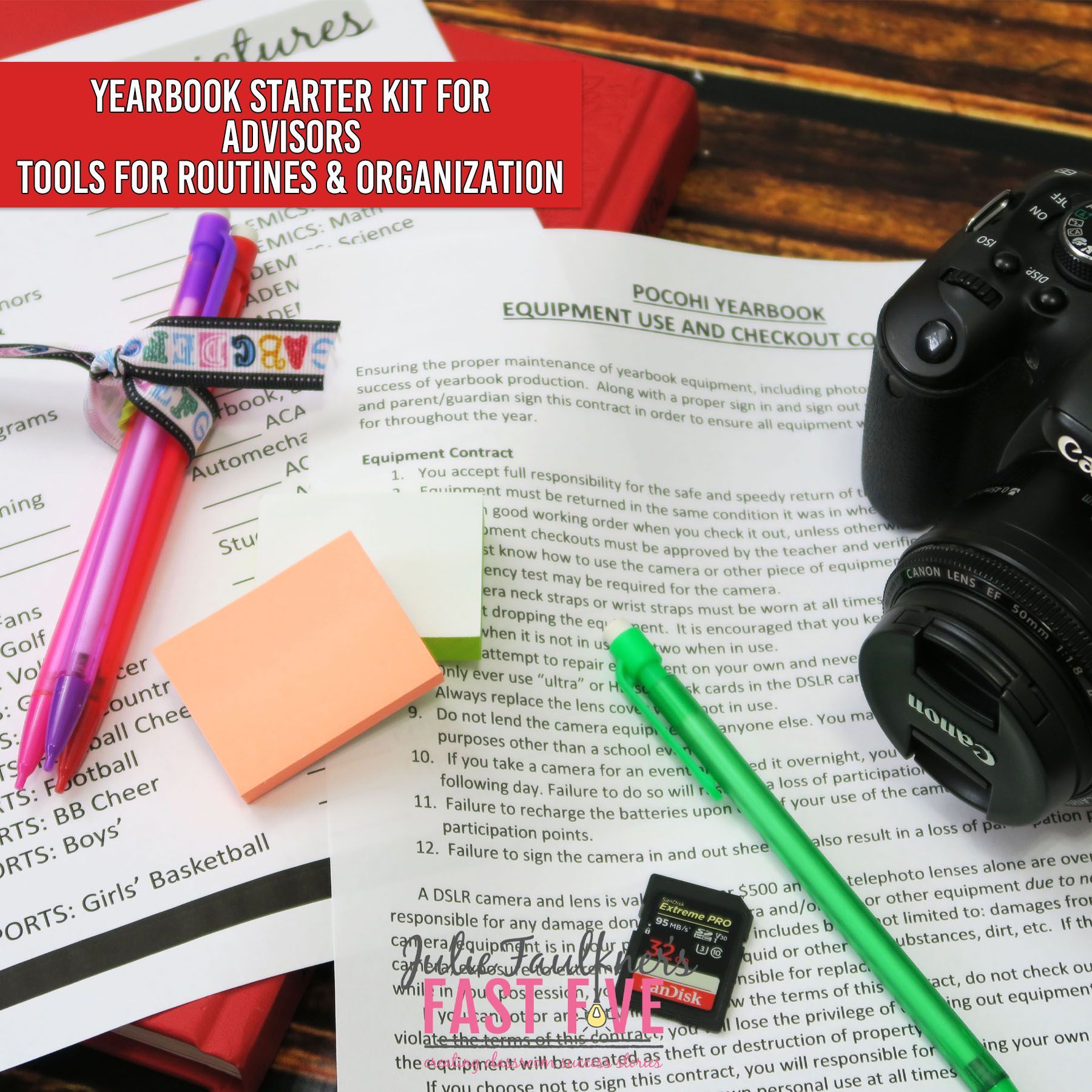 Yearbook starter kit for advisors