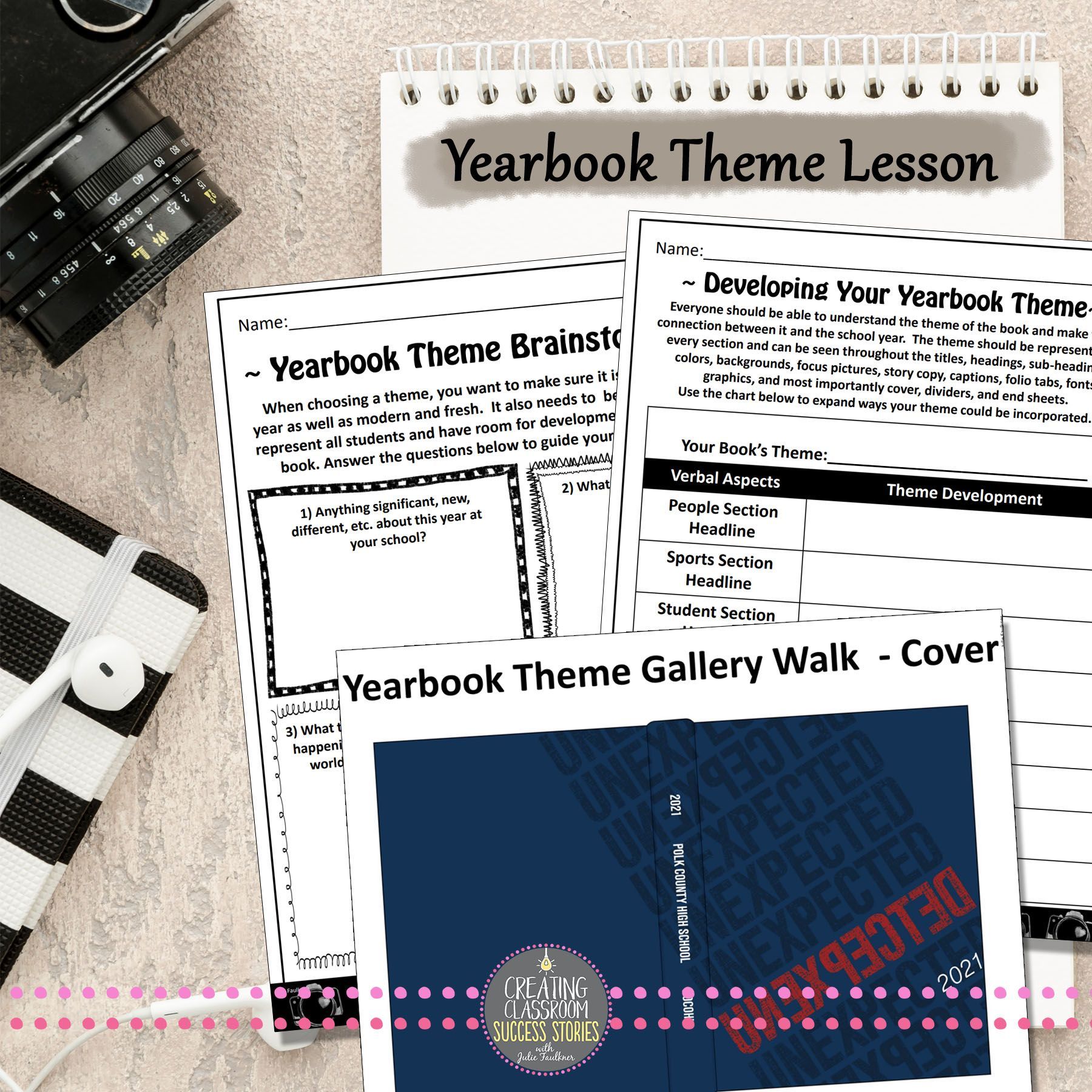 yearbook theme ideas and brainstorming tools