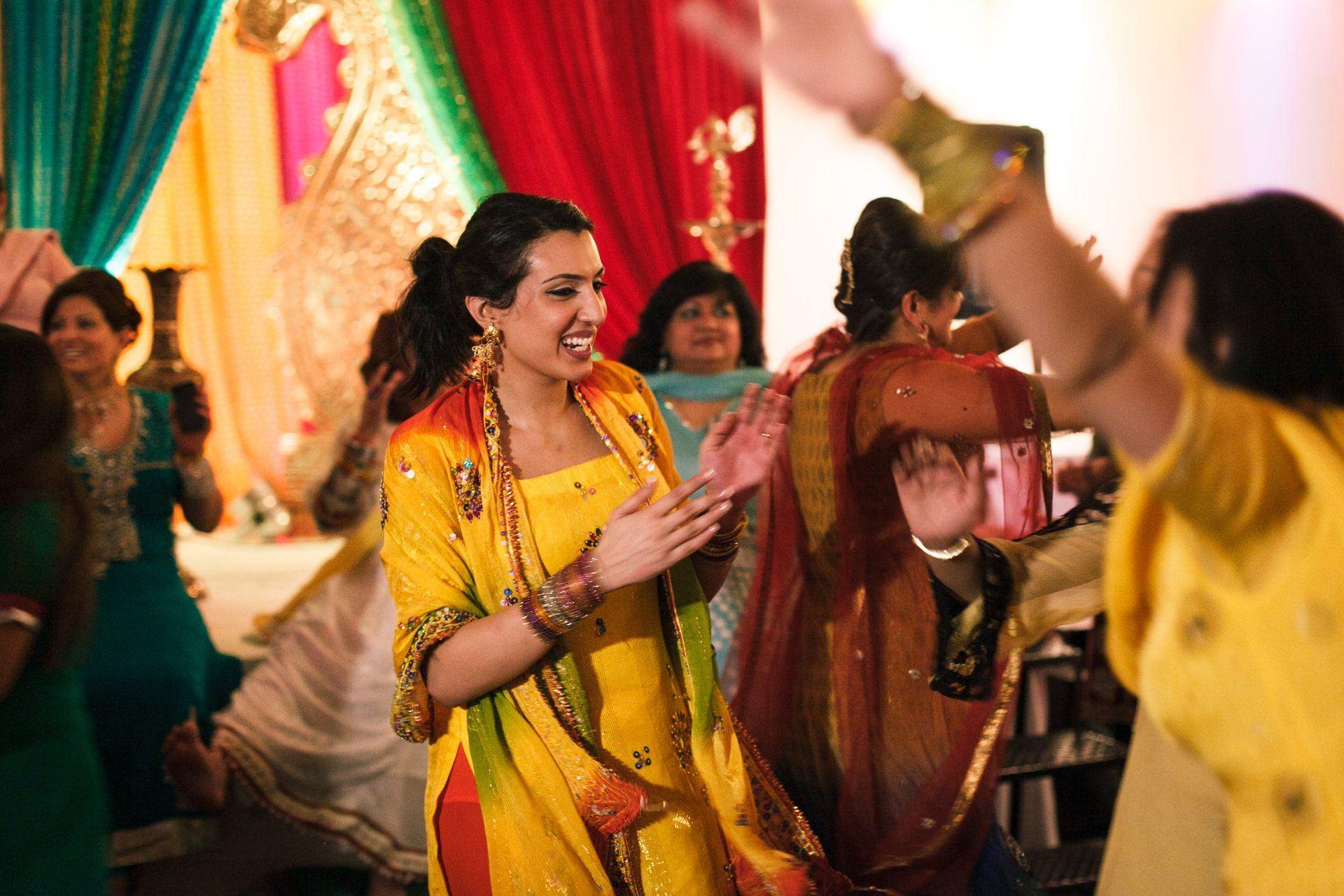 Wedding in Manchester bride dancing