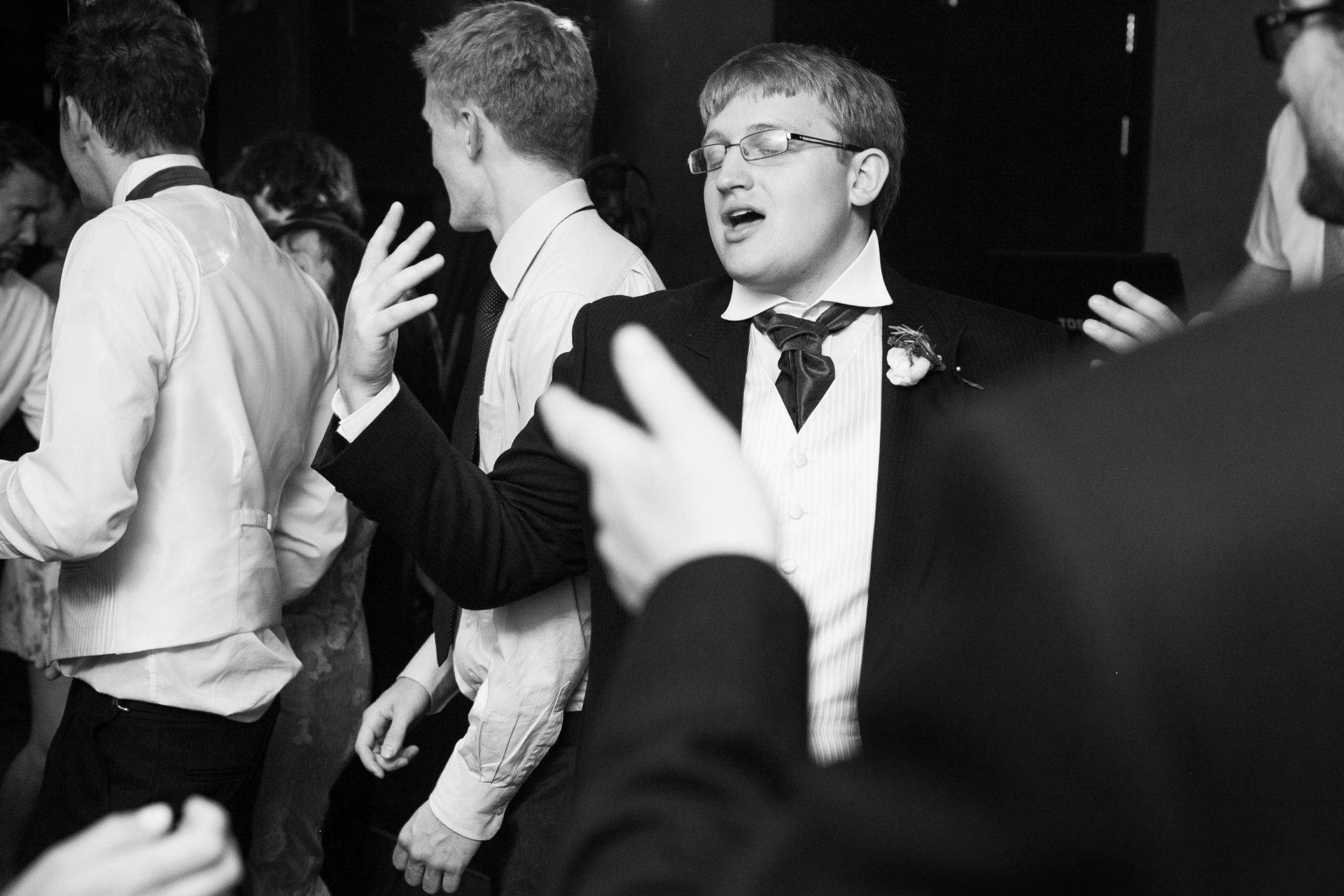 Eastgate Clock Chester bride and groom portraits