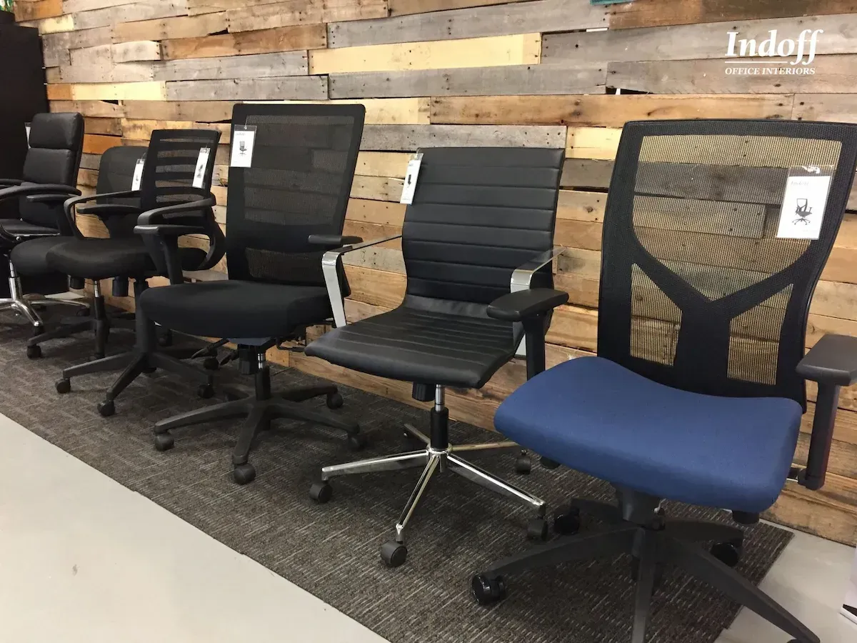 Our showroom features dozens of chairs. We encourage you to test out a chair before making your finalize selection. Our showroom features dozens of chairs. We encourage you to test out a chair before making your finalize selection.