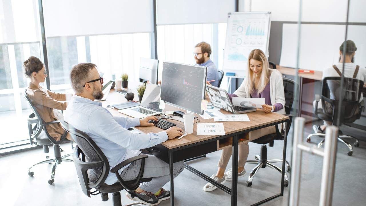 hybrid office design