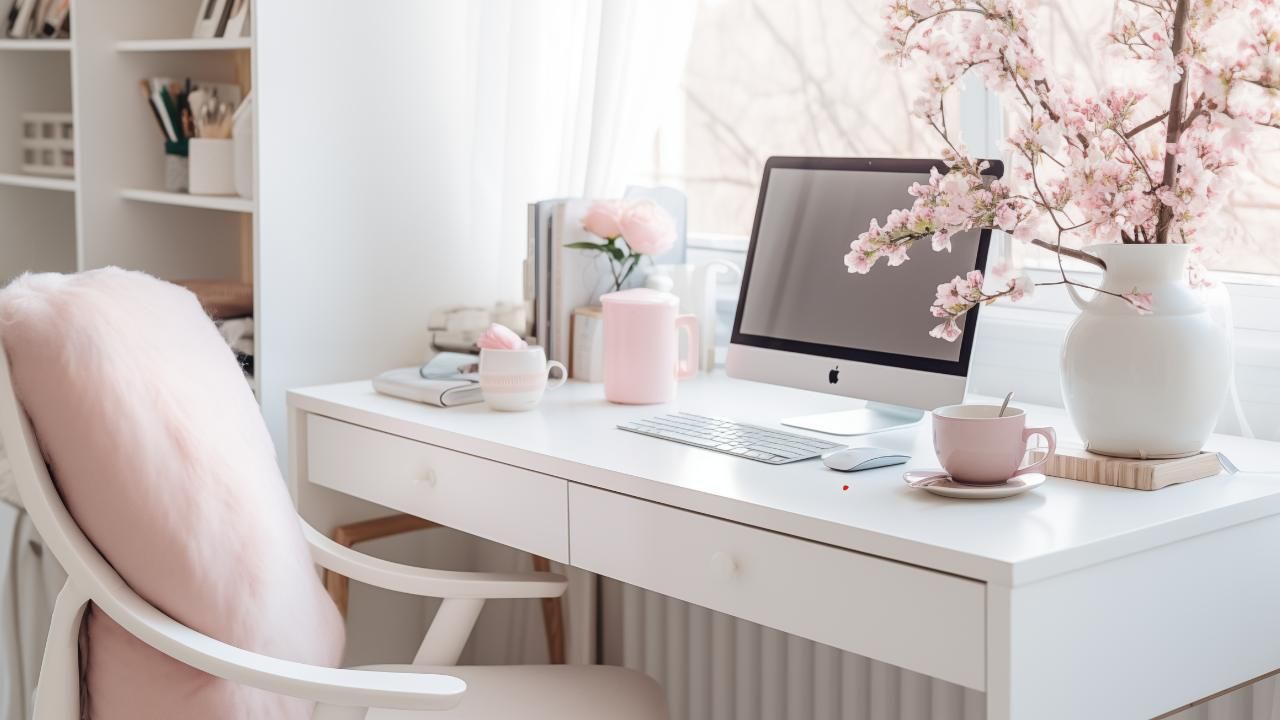 Remote work setup