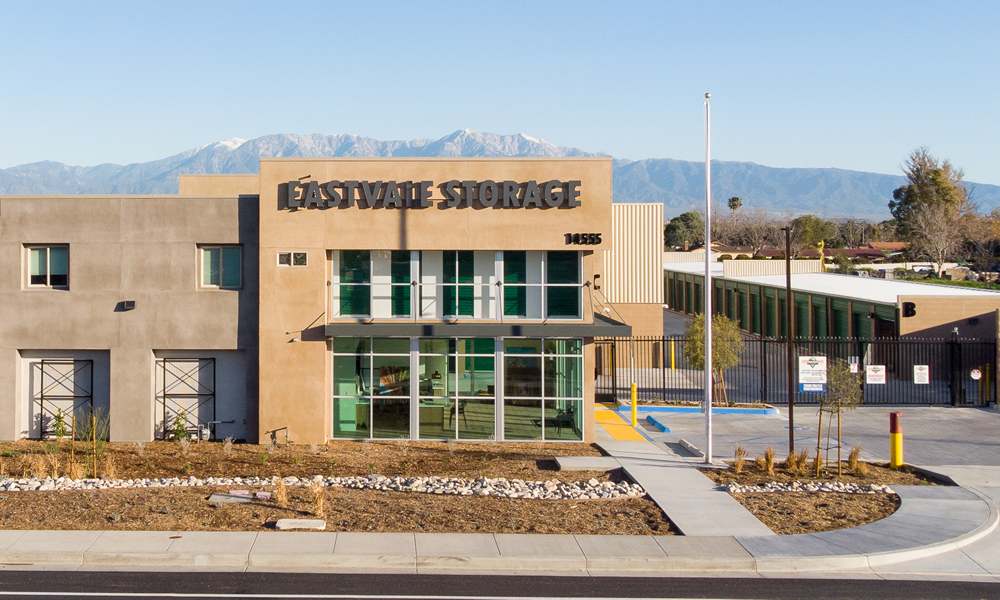 Eastvale Storage front doors