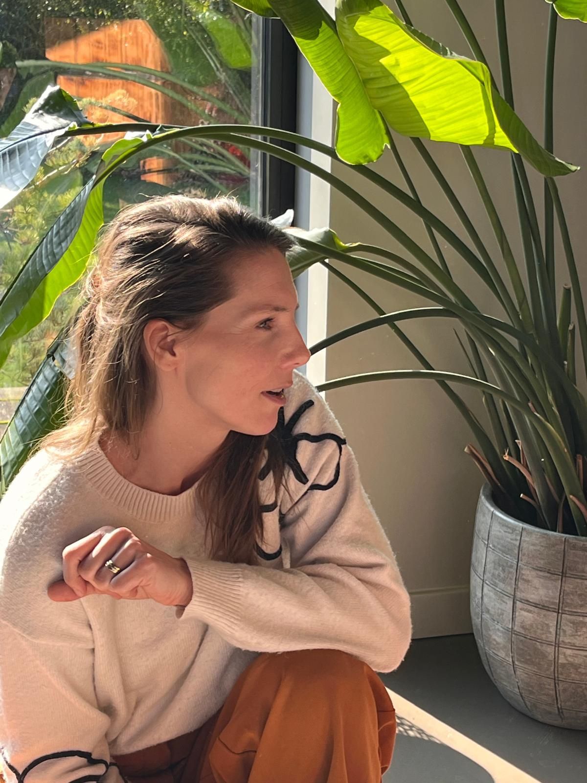 Trainer aan het werk