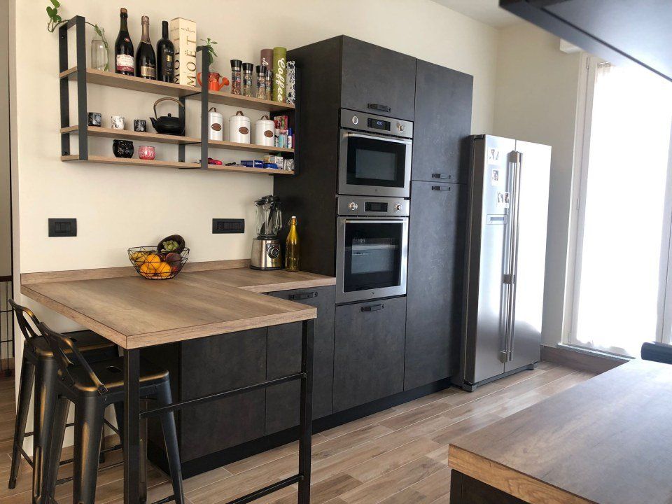 cucina stile industrial