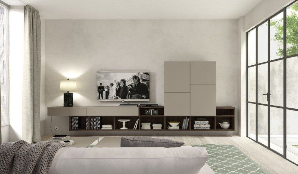 mobili su misura zona living