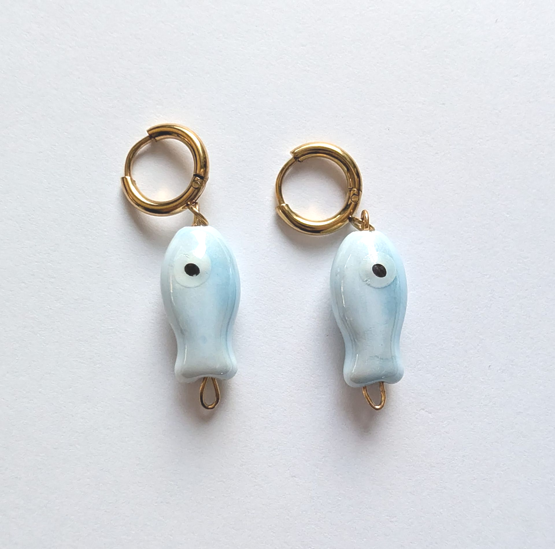 Blue Fin Earrings