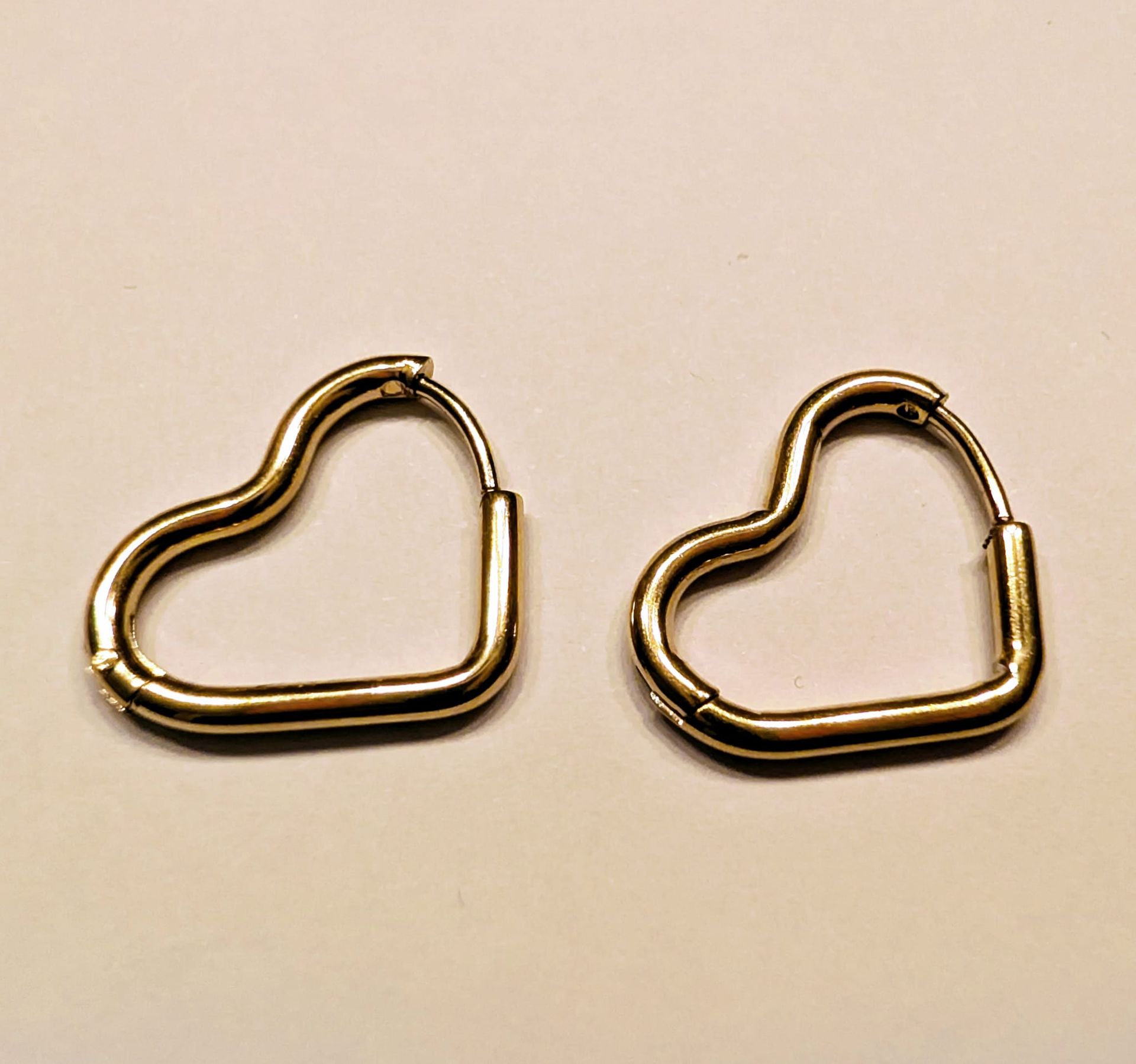 Heartline Hoops Oorbellen