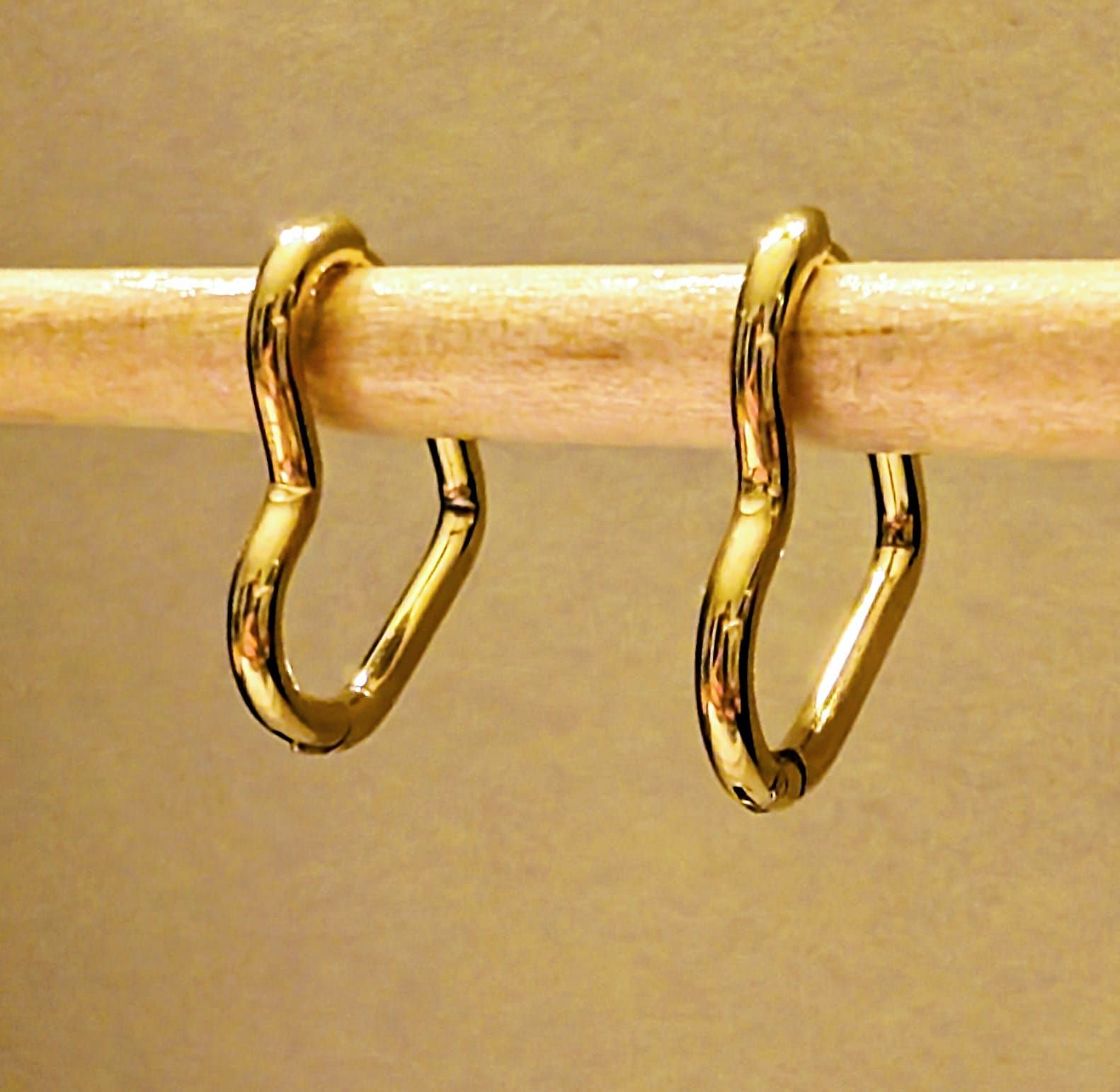 Heartline Hoops Oorbellen