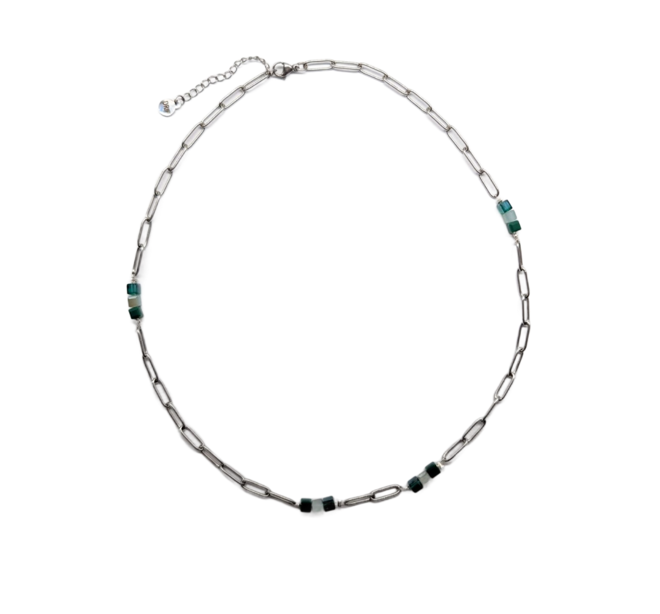 Emerald Wave Necklace