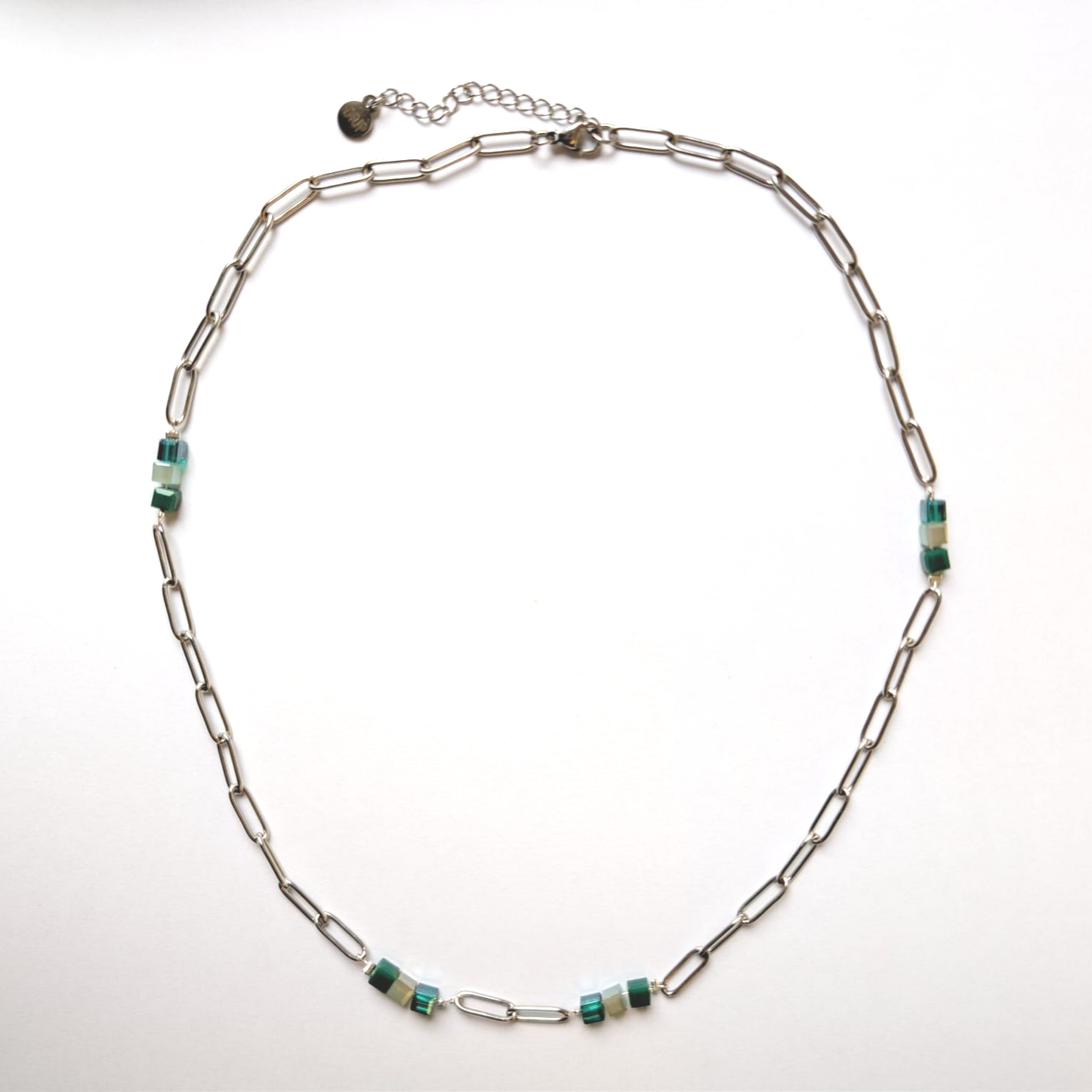Emerald Wave Necklace