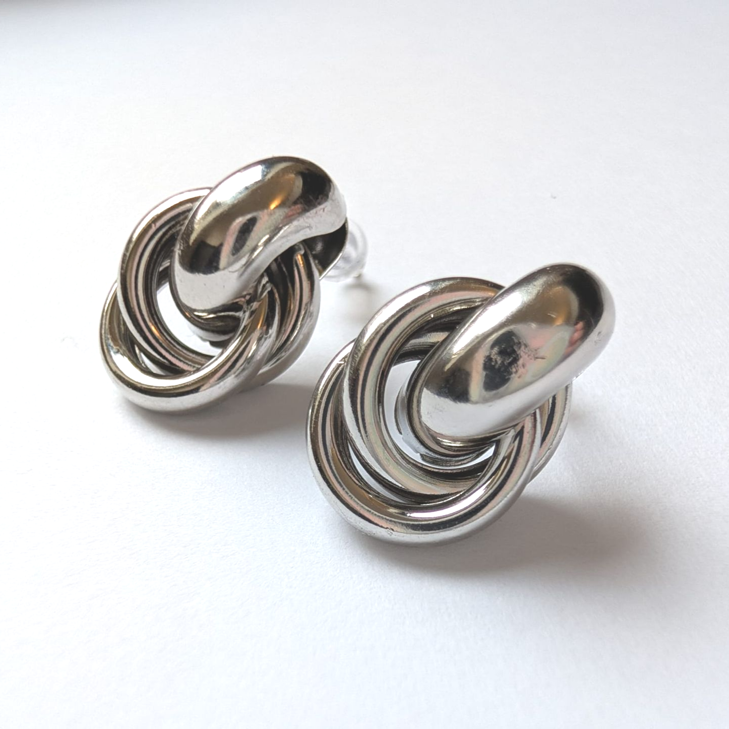 Silver Loop Studs