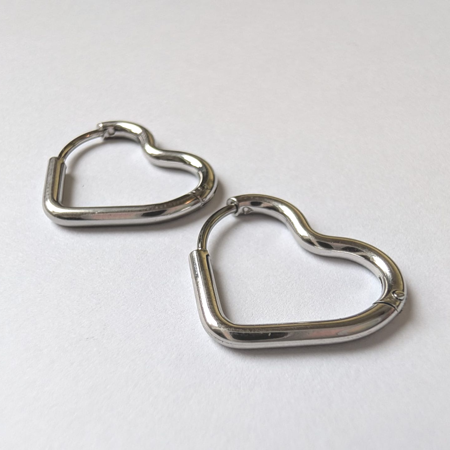 Heart Link Earrings