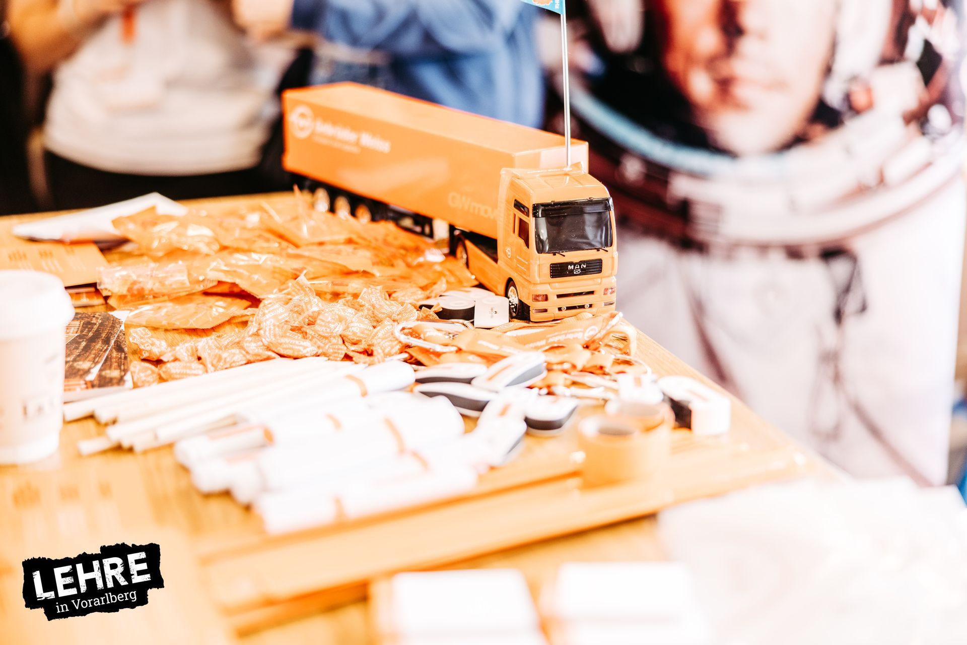 Giveaways Gebrüder Weiss