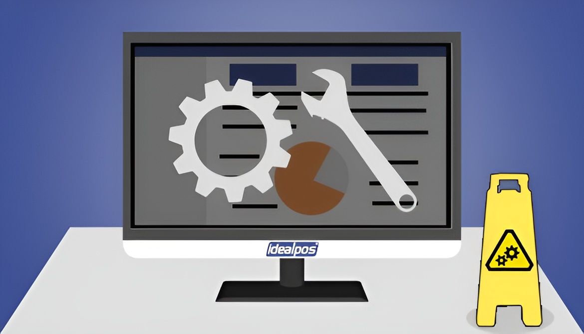 A Person Wearing Black Gloves Is Fixing A Computer — Coastal Registers & POS In Ruthven, NSW