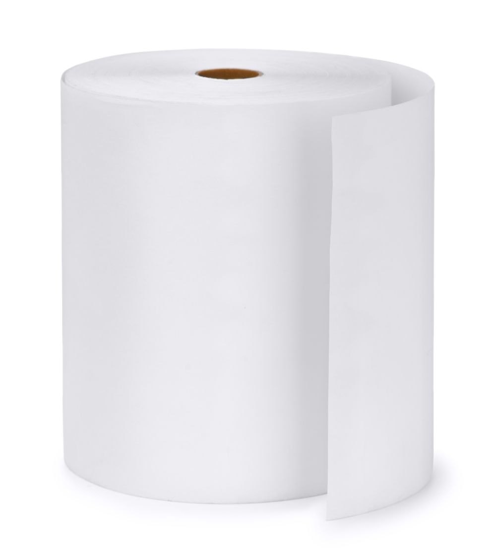 A Roll Of Thermal Paper With White Background — Coastal Registers & POS In Tweed Heads, NSW