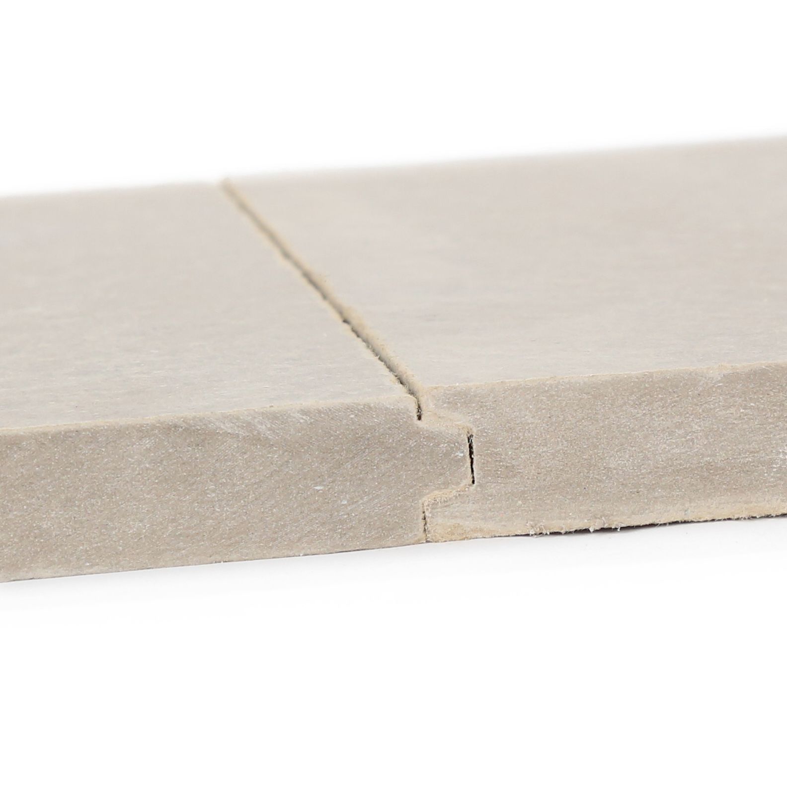 A close up of a piece of DryBloc side shot