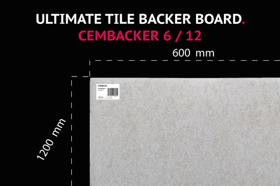 Cembacker with tiles on