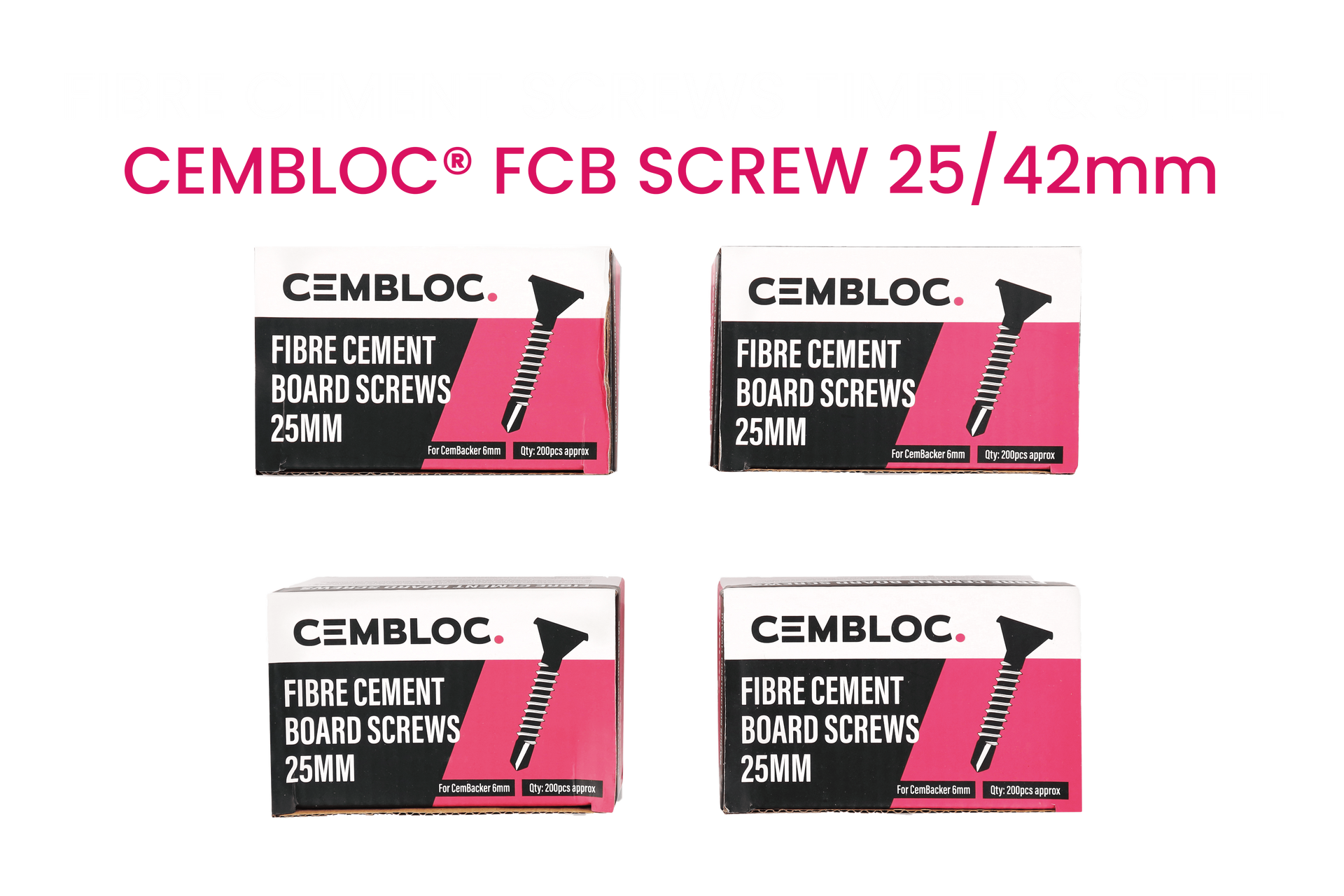 Two pieces of CemBloc HueThru , one blue and one red , are sitting next to each other on a white surface.