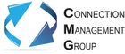 Connection Management Group CMG logo with blue arrows circling and text: Connection Management Group.