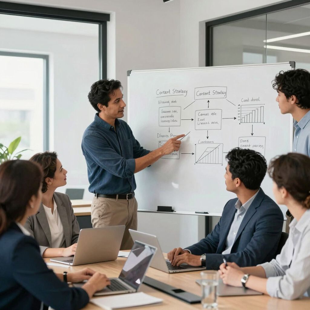 Content writing brainstorming session