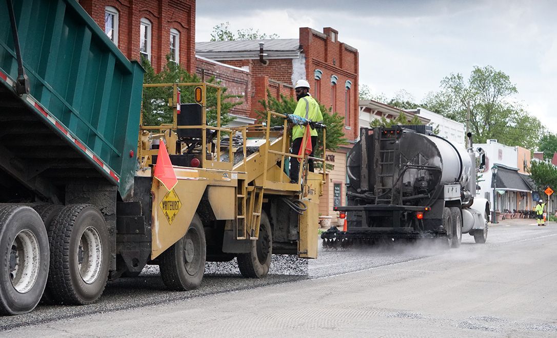 Chip seal for cape seal downtown