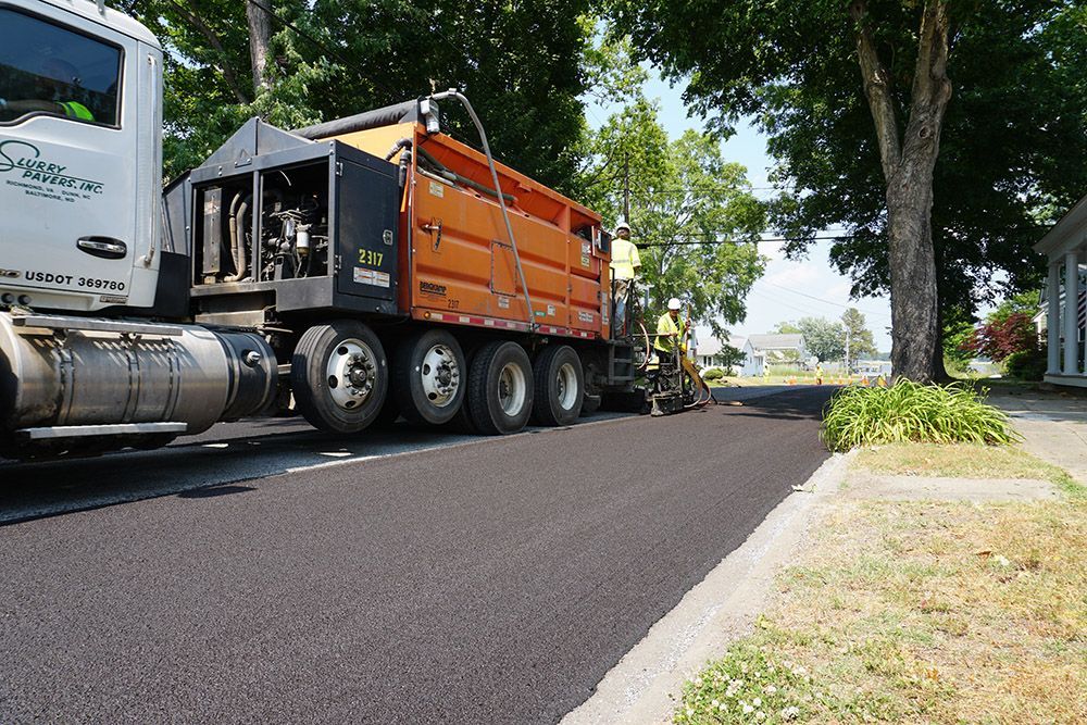 Slurry Seal operation