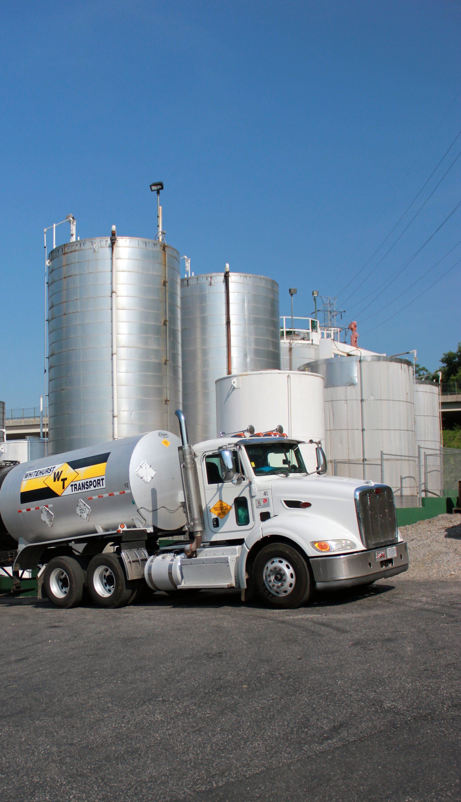 Emulsion Tanker at Plant