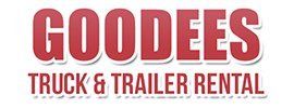 goodees truck and trailers rental logo