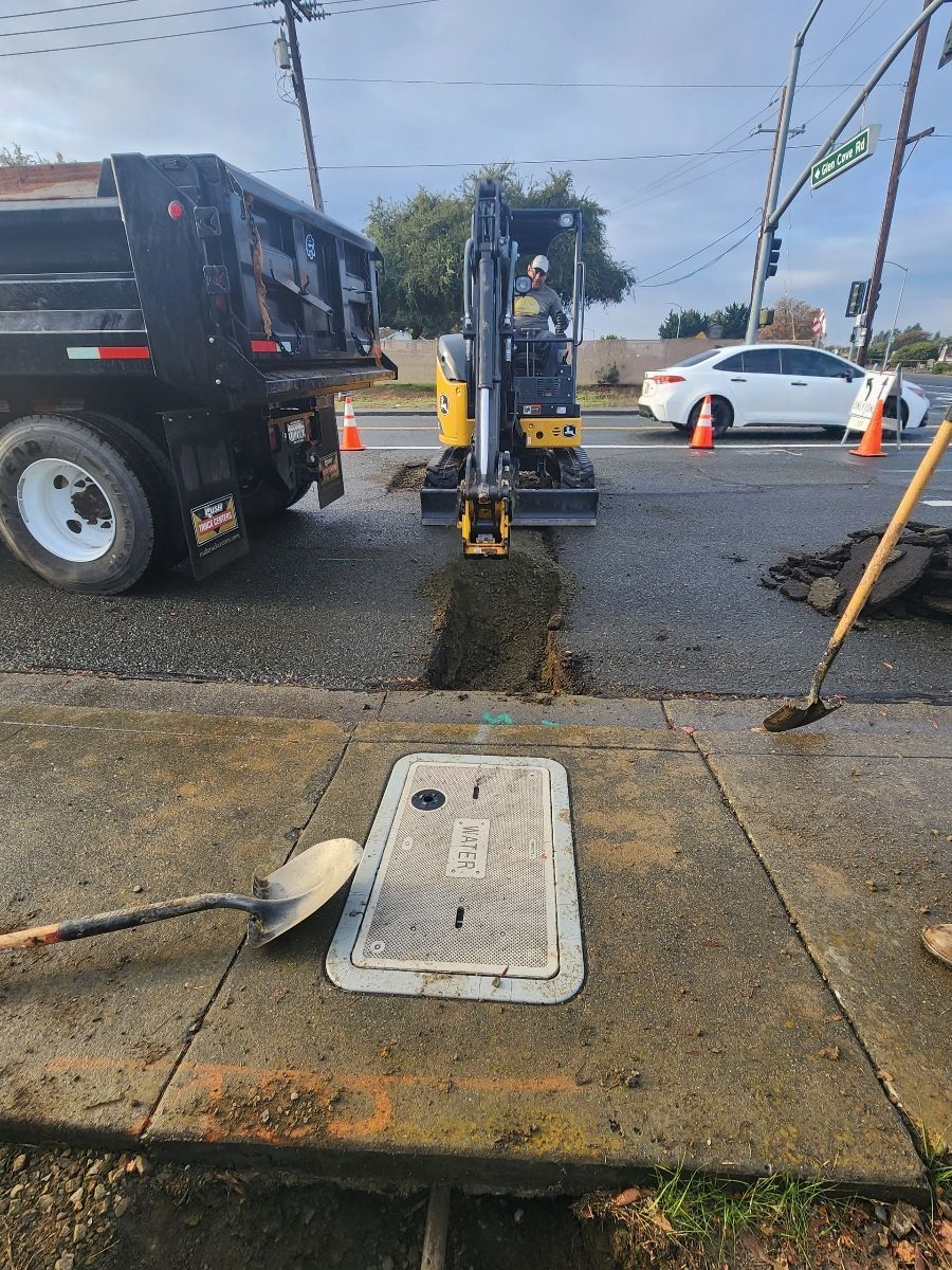 Truck and Shovel — Pittsburg, CA — Echo Plumbing & Rooter