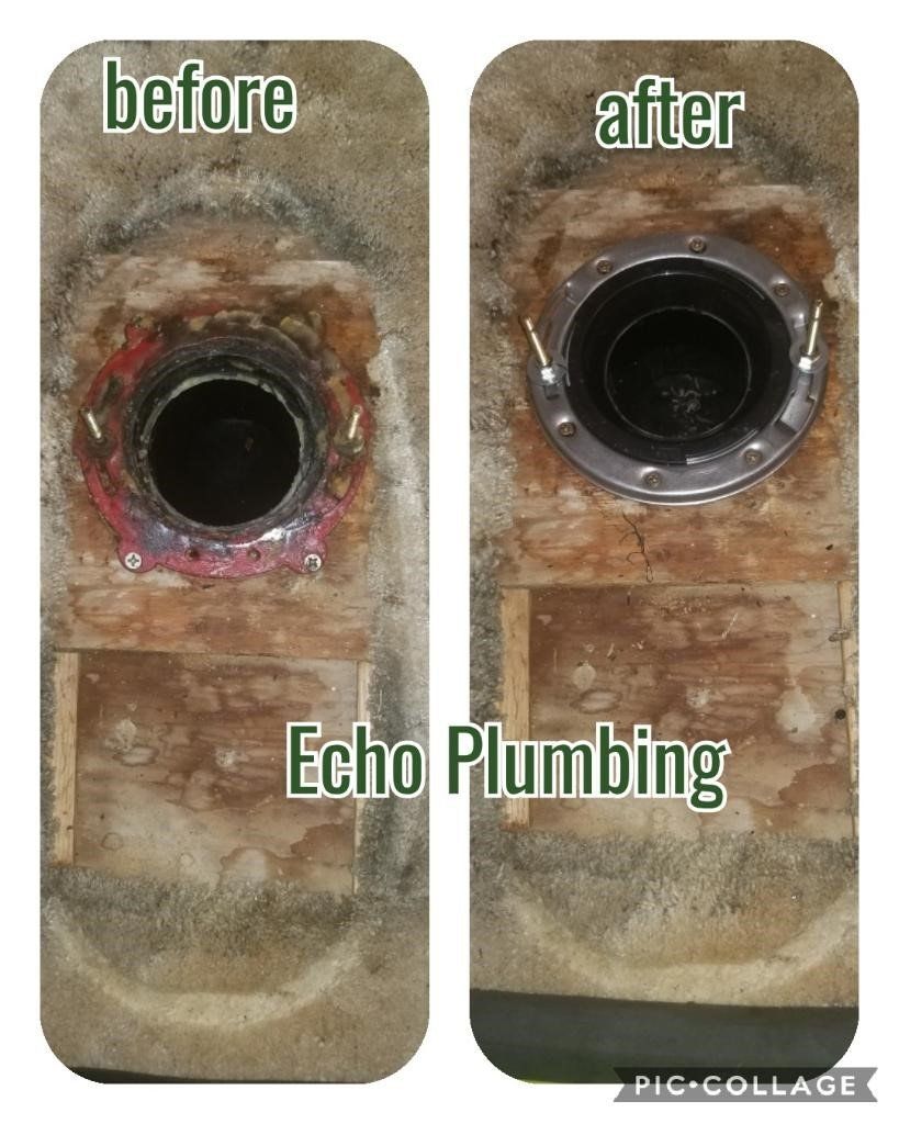 Sink Before and After — Pittsburg, CA — Echo Plumbing & Rooter