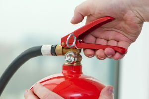 Opening fire extinguisher — Anchorage, AK — Accel Fire Systems, Inc.