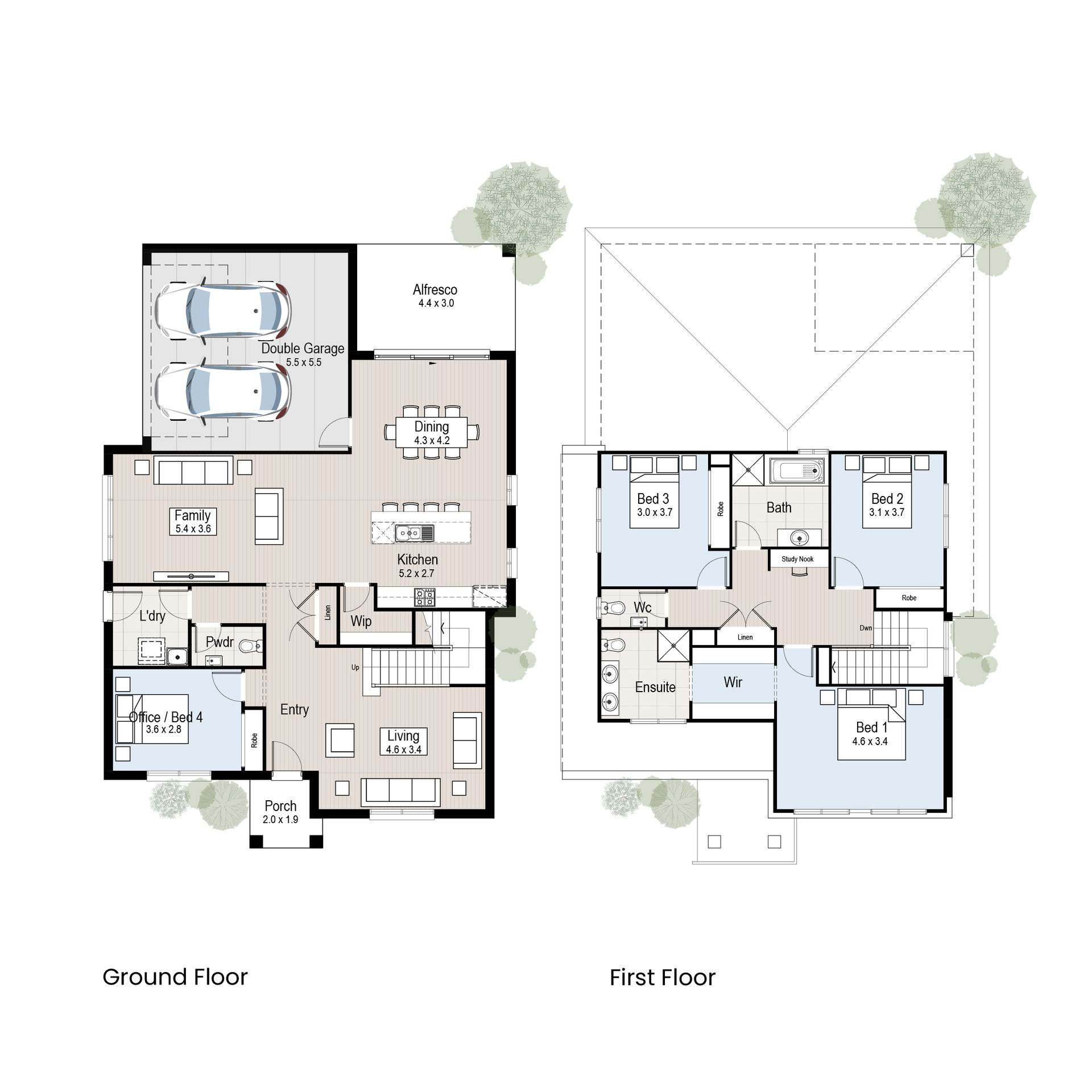 Chateaux 28 - Floor plan image.