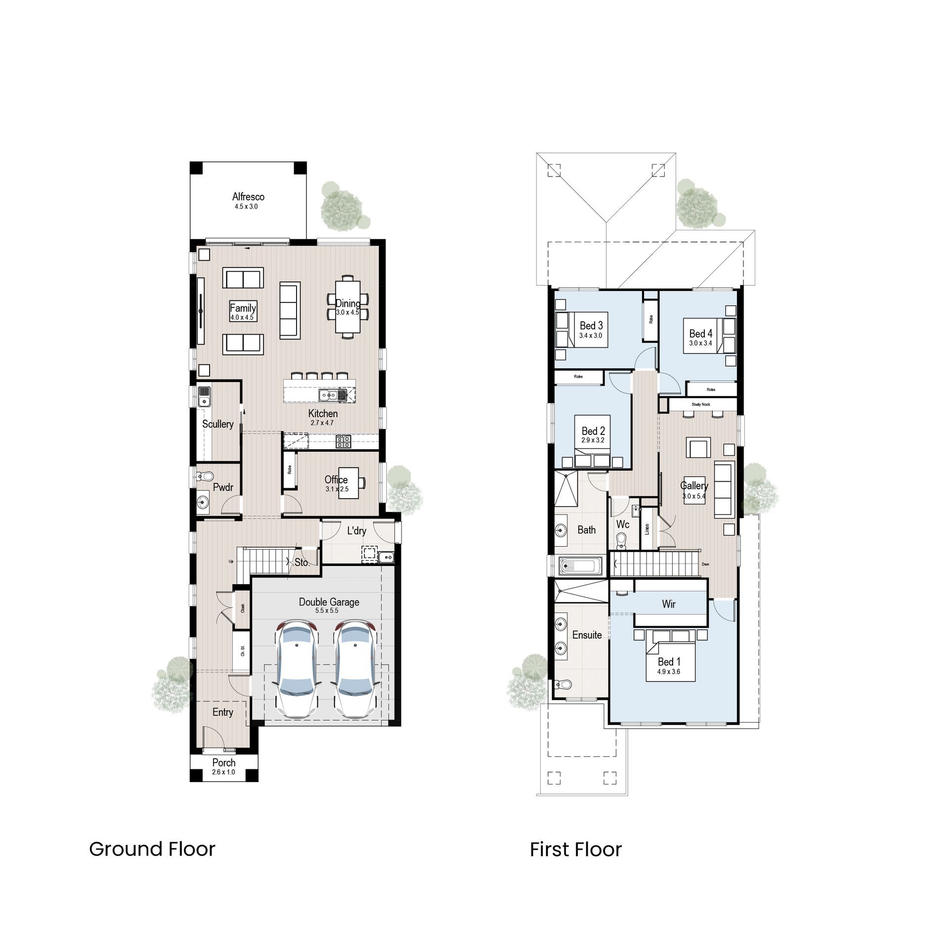 Riviera 31 - Floor plan image.