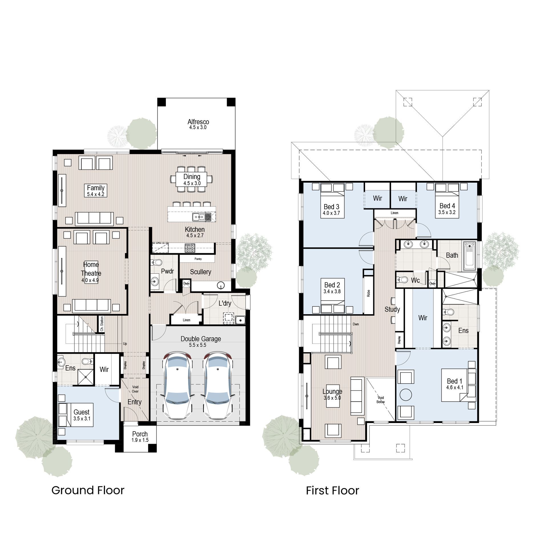 Sanctuary 37 - Floor plan tiles.