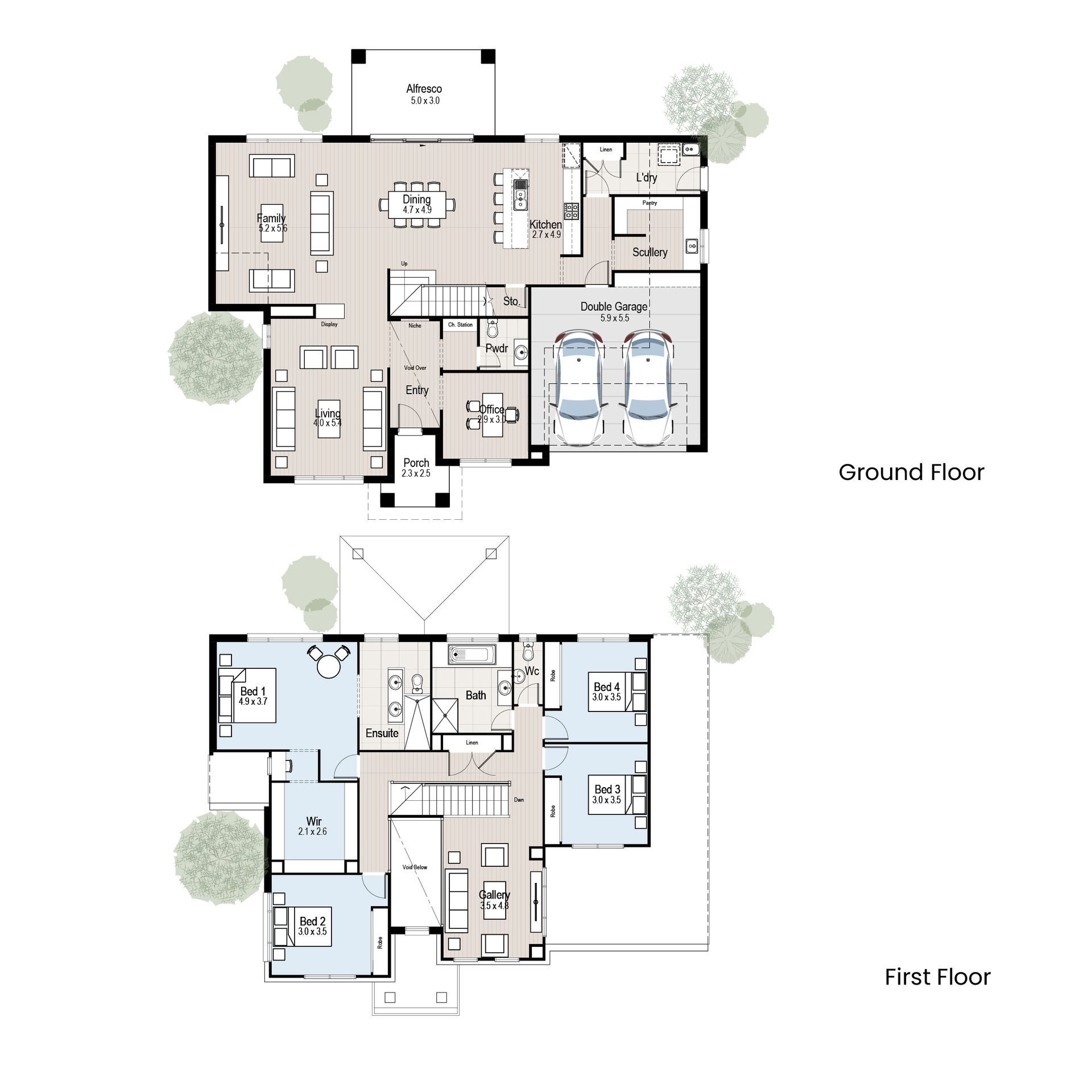 Solitude 38 - Floor plan tiles.