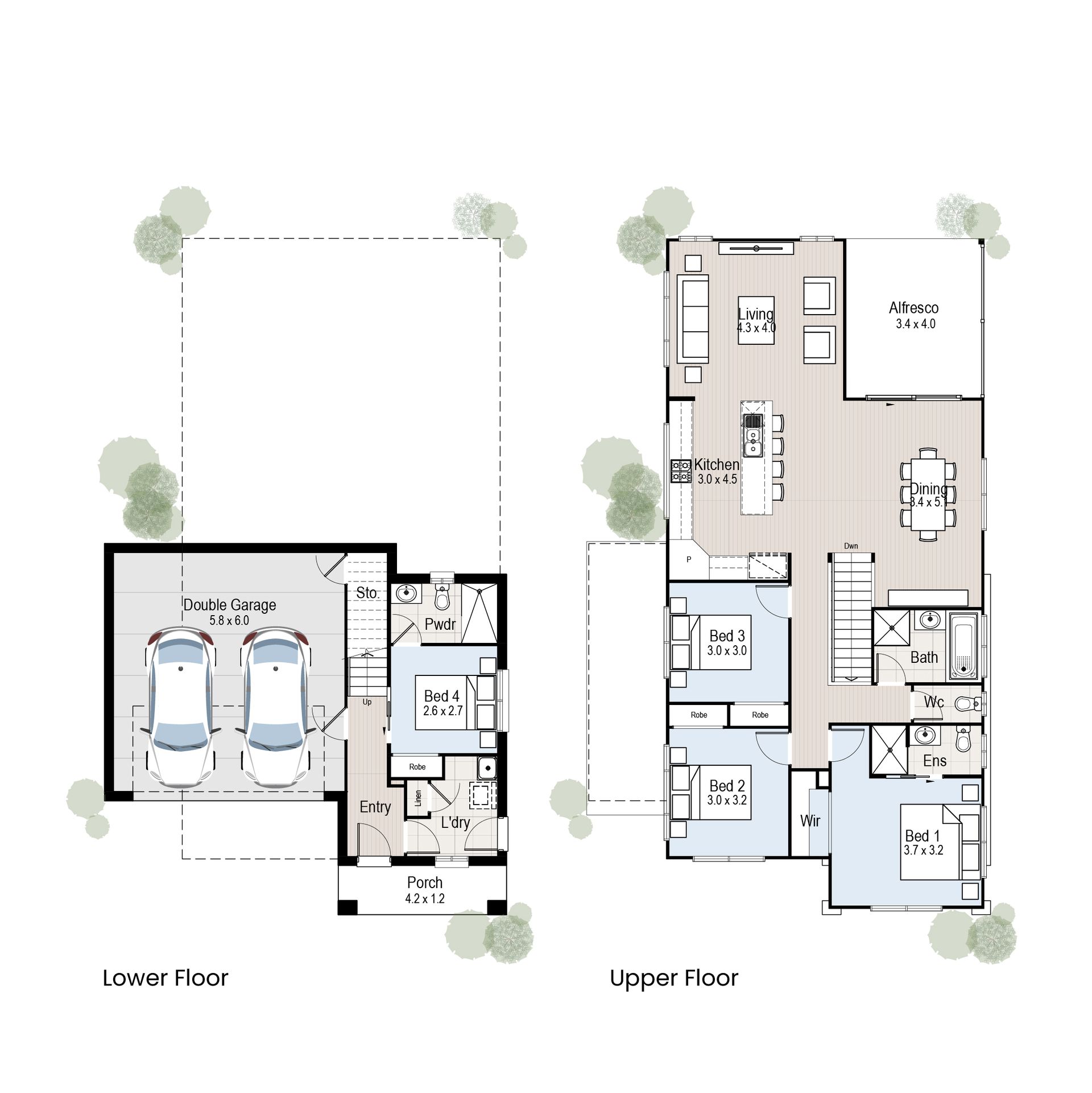 Willow 23 with Build Buddy World | Floorplan image.